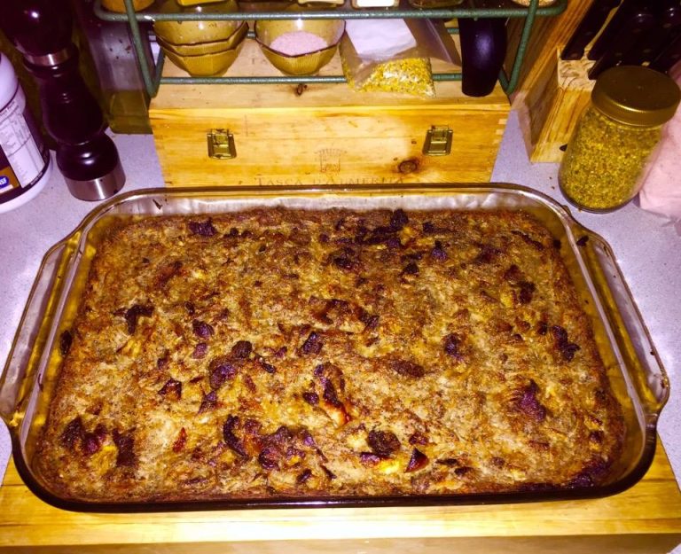 Lithuanian Kugelis – traditional potato casserole