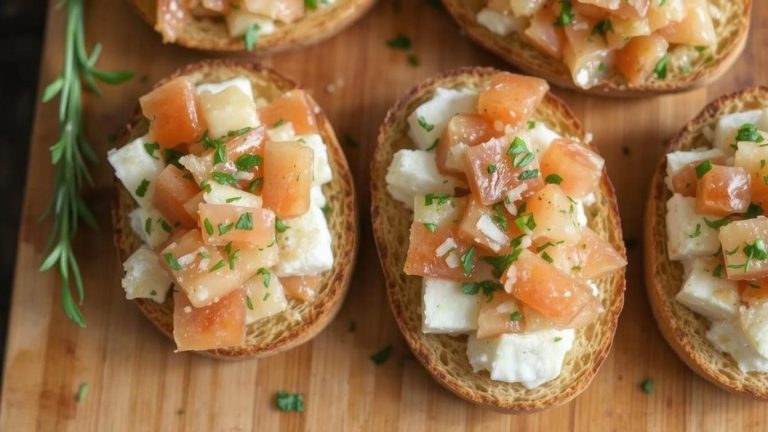 Rye Bread Bruschetta – big Baltic fusion